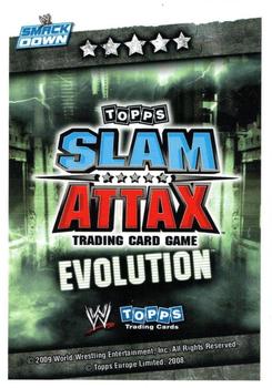 2010 Topps Slam Attax WWE Evolution - Limited Edition #NNO Kane Back