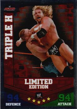 2010 Topps Slam Attax WWE Mayhem - Limited Edition #NNO Triple H Front