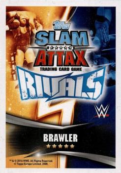 2014 Topps Slam Attax Rivals #5 Brock Lesnar Back