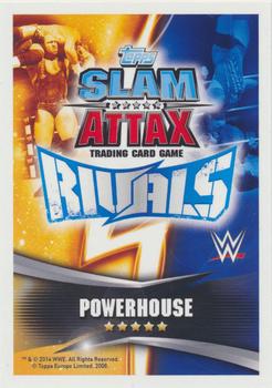 2014 Topps Slam Attax Rivals #8 John Cena Back