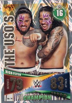 2014 Topps Slam Attax Rivals #14 The Usos Front
