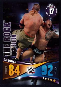 2014 Topps Slam Attax Rivals #24 The Rock Front