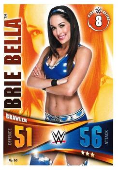 2014 Topps Slam Attax Rivals #60 Brie Bella Front
