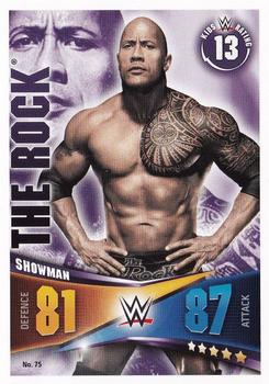 2014 Topps Slam Attax Rivals #75 The Rock Front