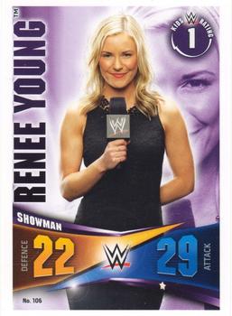 2014 Topps Slam Attax Rivals #106 Renee Young Front
