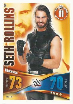 2014 Topps Slam Attax Rivals #116 Seth Rollins Front
