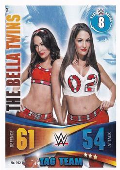2014 Topps Slam Attax Rivals #192 The Bella Twins Front