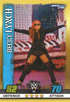 2017 Topps Slam Attax WWE 10th Edition - Advent Calendar Exclusive #A13 Becky Lynch Front