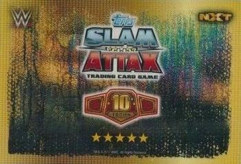 2017 Topps Slam Attax WWE 10th Edition - Advent Calendar Exclusive #A21 Asuka Back