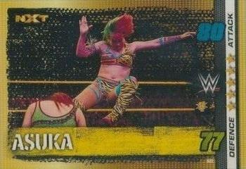 2017 Topps Slam Attax WWE 10th Edition - Advent Calendar Exclusive #A21 Asuka Front