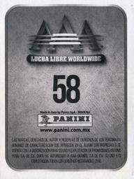 2016 Panini AAA Lucha Libre Worldwide Album Stickers #58 Pentagon Jr. Back