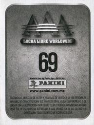 2016 Panini AAA Lucha Libre Worldwide Album Stickers #69 Texano Jr. Back