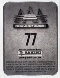 2016 Panini AAA Lucha Libre Worldwide Album Stickers #77 El Hijo del Fantasma Back