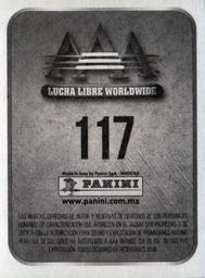 2016 Panini AAA Lucha Libre Worldwide Album Stickers #117 El Zorro Back