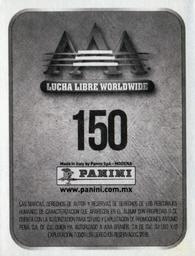 2016 Panini AAA Lucha Libre Worldwide Album Stickers #150 Averno Back