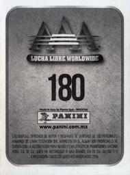 2016 Panini AAA Lucha Libre Worldwide Album Stickers #180 Parka Negra Back