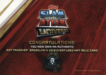 2019 Topps Slam Attax Universe WWE - Ring Mat Relics #RMDA Tommaso Ciampa Back