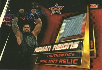 2019 Topps Slam Attax Universe WWE - Ring Mat Relics #RMGB Roman Reigns Front