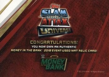 2019 Topps Slam Attax Universe WWE - Ring Mat Relics #RMHA AJ Styles Back