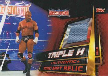 2019 Topps Slam Attax Universe WWE - Ring Mat Relics #RMLB Triple H Front