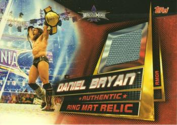 2019 Topps Slam Attax Universe WWE - Ring Mat Relics #RMOA Daniel Bryan Front