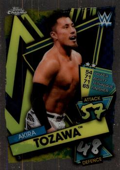 2021 Topps Chrome Slam Attax WWE #3 Akira Tozawa Front