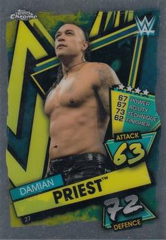 2021 Topps Chrome Slam Attax WWE #27 Damian Priest Front