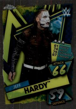 2021 Topps Chrome Slam Attax WWE #44 Jeff Hardy Front