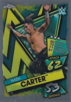 2021 Topps Chrome Slam Attax WWE #73 Nash Carter Front