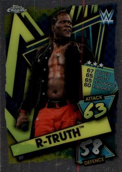 2021 Topps Chrome Slam Attax WWE #80 R-Truth Front