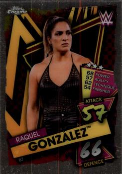 2021 Topps Chrome Slam Attax WWE #82 Raquel González Front