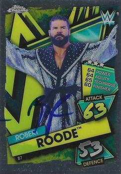 2021 Topps Chrome Slam Attax WWE #87 Robert Roode Front