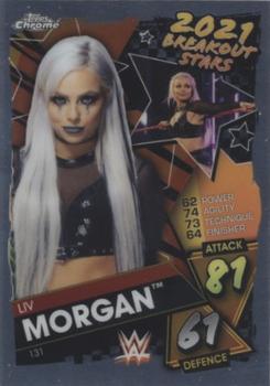 2021 Topps Chrome Slam Attax WWE #131 Liv Morgan Front