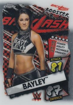 2021 Topps Chrome Slam Attax WWE #145 Bayley Front