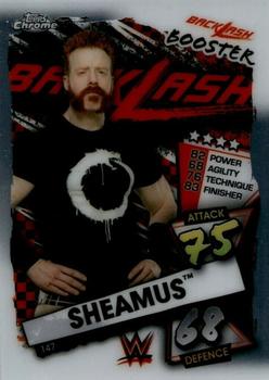 2021 Topps Chrome Slam Attax WWE #147 Sheamus Front