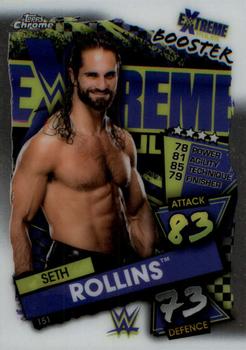 2021 Topps Chrome Slam Attax WWE #151 Seth Rollins Front
