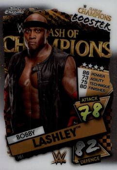 2021 Topps Chrome Slam Attax WWE #161 Bobby Lashley Front