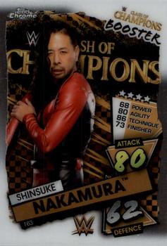 2021 Topps Chrome Slam Attax WWE #163 Shinsuke Nakamura Front