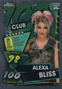 2021 Topps Chrome Slam Attax WWE #183 Alexa Bliss Front