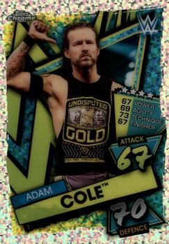 2021 Topps Chrome Slam Attax WWE - Speckle Refractors #1 Adam Cole Front