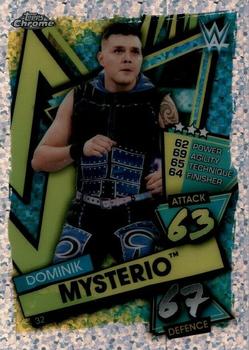 2021 Topps Chrome Slam Attax WWE - Speckle Refractors #32 Dominik Mysterio Front