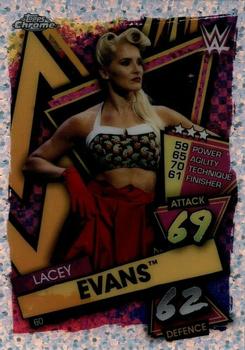 2021 Topps Chrome Slam Attax WWE - Speckle Refractors #60 Lacey Evans Front