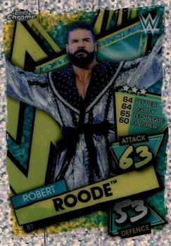 2021 Topps Chrome Slam Attax WWE - Speckle Refractors #87 Robert Roode Front