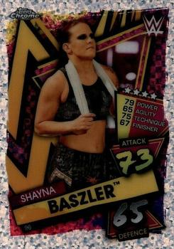 2021 Topps Chrome Slam Attax WWE - Speckle Refractors #96 Shayna Baszler Front
