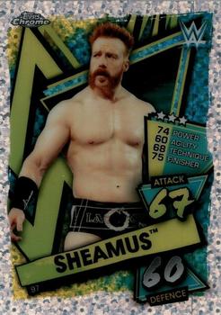 2021 Topps Chrome Slam Attax WWE - Speckle Refractors #97 Sheamus Front