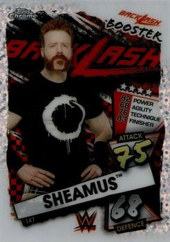 2021 Topps Chrome Slam Attax WWE - Speckle Refractors #147 Sheamus Front