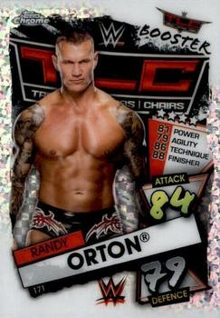 2021 Topps Chrome Slam Attax WWE - Speckle Refractors #171 Randy Orton Front