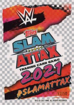 2021 Topps Chrome Slam Attax WWE - Autographs #A-A Ali Back