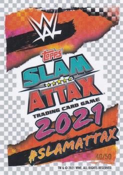 2021 Topps Chrome Slam Attax WWE - Autographs #A-K Kushida Back