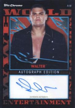 2021 Topps Chrome Slam Attax WWE - Autographs #A-W Walter Front